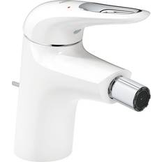 Blanc Robinets de bidet Grohe Eurostyle 33565LS3 Blanc, Chrome