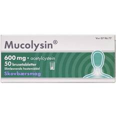 Mucolysin 600 mg Mucolysin 600mg 50 stk Brusetablet