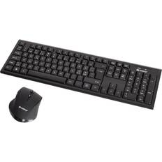 DesktopSet Keyboard and mouse set Wireless (Norwegian)