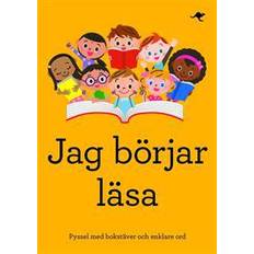 Jag börjar läsa : pyssel med bokstäver och enklare ord (Häftad, 2017)