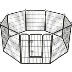 tectake Puppy Playpen 8 Corners 80cm 80x80cm