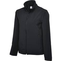 Uneek 3-lagige wasserdichte Unisex Softshelljacke Schwarz