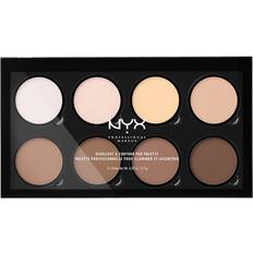 Contouring NYX Highlight & Contour Pro Palette