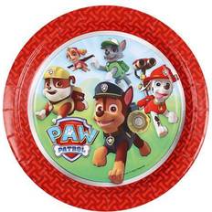 Paper plates Amscan Paw Patrol Paper Plates Disposable Dinnerware