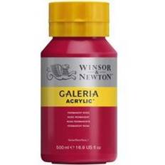 Winsor & Newton Akrylmaling Winsor & Newton Acrylic Paint Galeria Permanent Rose 500ml