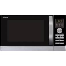 Turntable Microwave Ovens Sharp R843INW Silver