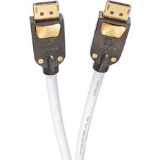 DisplayPort-DisplayPort - DisplayPort-kablar - Guld - Vita Supra 1.4 DisplayPort - DisplayPort M-M 1.5m