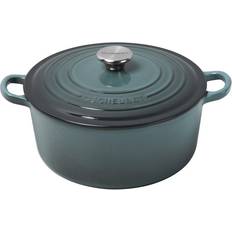 Le creuset gryta 3.3 l Le Creuset Ocean Signature rund med lock 3.3 L 22 cm