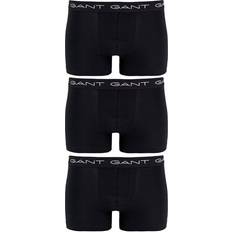 Gant Stretch Cotton Trunks 3-pak - Sort