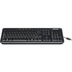 Microsoft 600 Teclado Ratón Incluido USB QWERTZ Alemán Negro