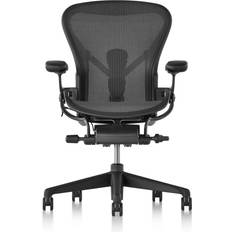 Plastic/Wood Office Chairs Herman Miller Aeron Remastered Large Office Chair 115.3cm