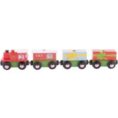 Metal Train Bigjigs Christmas Train