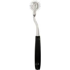 Zwart Windmolens ElectraStim Single Electro Wartenberg Pinwheel Zilver