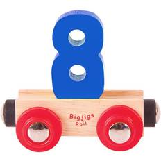 Cheap Train Bigjigs Rail Name Number 8