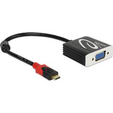 Usb vga adapter DeLock USB-C - VGA Adapter M-F 0.2m