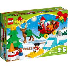 Duplo LEGO 10837 les vacances d'hiver du pere noël