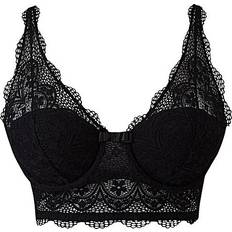 Pretty Secrets Lottie Midi Bralette - Black