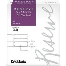 D'Addario DCT1030 Anches clarinette Sib Force 3 Reserve Classic