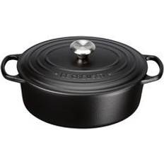 Hierro Fundido Otras Macetas Le Creuset Ollas Signature Ovalado 4.7 l 37.8 x 17 cm con tapa 4.7 L 29 cm