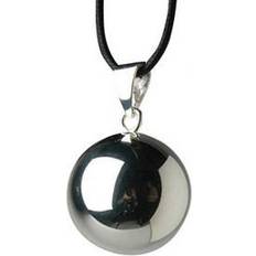 Babylonia Bola Plain Pendant - Silver