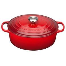 Le creuset oval Le Creuset Cherry Red Signature Oval con coperchio 8.9 L