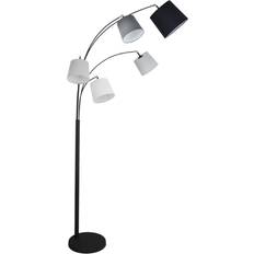 By Rydéns Foggy Black Floor Lamp 78.7"