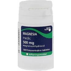 Magnesia Magnesia 500mg 100 stk Tablet