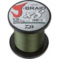 Fiskegrej Daiwa J-BraidX8 0.13mm 1500m