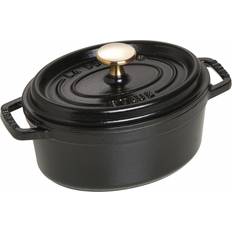 Fonte Autres Pots Staub Cocotte Oval avec couvercle 1 L 17 cm