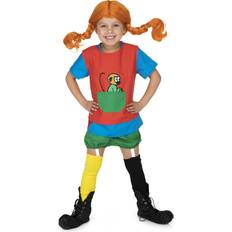 Pippi langstrømpe kostume Micki Pippi Langstrømpe Kostume
