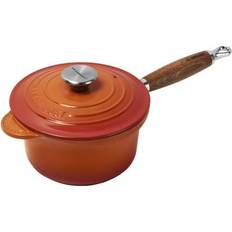 Støbejern Øvrige kasseroller Le Creuset Volcanic Classic Cast Iron med låg 18cm