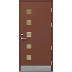 Kaski Design Barcelona Ytterdörr Klarglas S 2502-B V (100x200cm)