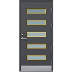 Kaski Design Prag Ytterdörr Klarglas S 7502-B V (100x210cm)