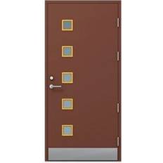 Kaski Design Barcelona Ytterdörr Klarglas S 7502-B H (90x210cm)