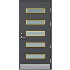 Kaski Design Prag Ytterdörr Klarglas S 7502-B H (100x200cm)