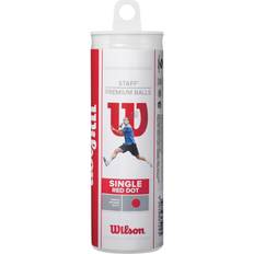 Squash Wilson Staff Red Dot 3-pack