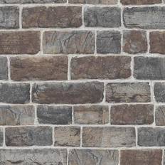 Wallpapers Rasch Brown & Gray Brick (217339)