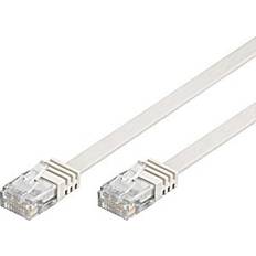 Goobay Flat U/UTP Cat6 RJ45 - RJ45 3m