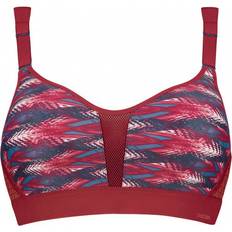 Triumph Triaction Boost Lite Sports Bra - Red-Dark Combination