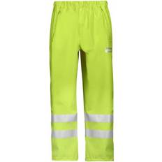 EN 471 Työvaatteet Snickers Workwear Huomiosadehousut 8243 lk keltainen