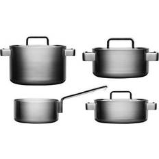 Acier inoxydable Batteries de cuisine Iittala Angebotsset Batterie de cuisine avec couvercle