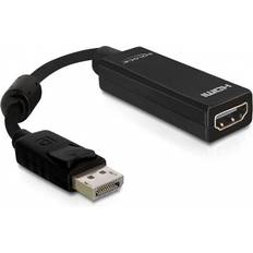 Kabler DeLock DisplayPort - HDMI Adapter M-F 0.1m