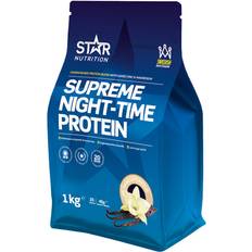 Star Nutrition Kasein Proteinpulver Star Nutrition Supreme Night Time Protein Vanilla 1kg