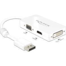 DisplayPort - VGA/HDMI/DVI-D M-F