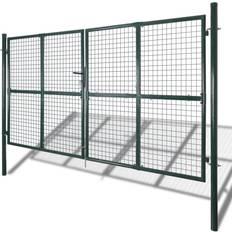 Grønne Porter vidaXL Garden Mesh Gate Fence Door Wall Grille 306x225cm