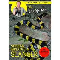 Sebastian klein læs med Læs med Sebastian Klein: Verdens farligste slanger (Lydbog, MP3, 2017)