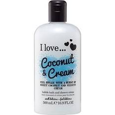 I love... Hygienartiklar I love... Coconut & Cream Bubble Bath & Shower Crème 500ml