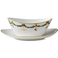 Royal Copenhagen Sauce Boats Royal Copenhagen Star Fluted Christmas Sauce Boat