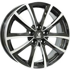 IT Wheels Elena Black Polished 7.5x17 5/120 ET34 CB72.6