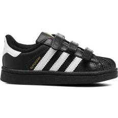 adidas Infant Superstar 3 Straps - Core Black/Footwear White/Core Black